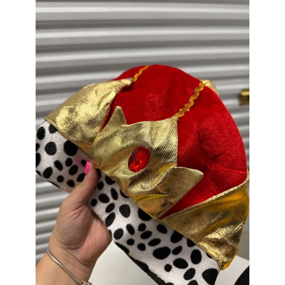 Funny Party Hats 6 Pack Assorted Novelty Costume Hats Rainbow King Pirate Gold